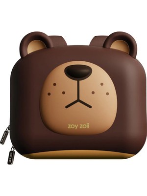 Zoy Zoii Forest Serisi Cute Big Brown Bear Sırt Çantası