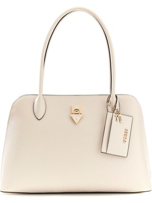 Guess Kadın Patsie Seyahat ve Omuz Çantası - Kırık Beyaz