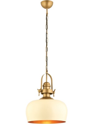 Avonni AV-4106-M42-BBY Beyaz/eskitme Boya/kaplama Modern Avize E27 Metal H: 75 Cm, Ø: 33 cm