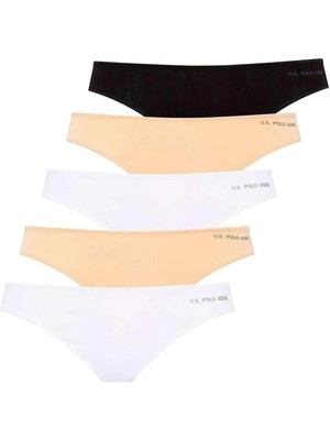 U.S Polo Assn. U.s. Polo Assn. 5'li Modal Pamuk Brazilian Külot, Düşük Bel, Arkası Brazilian Kesim, %47 Pamuk %47 Modal %6 Elastan