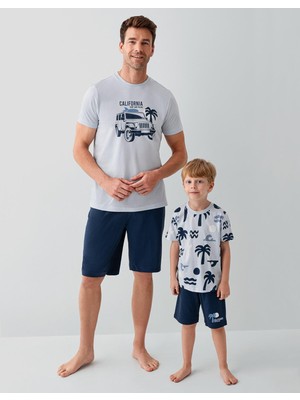 RolyPoly Erkek & Çocuk Şort Takımlar Ayrı Ayrı Satılır | %100 Pamuk Baba Oğul Yazlık Takım Kombin