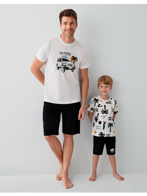 RolyPoly Erkek & Çocuk Şort Takımlar Ayrı Ayrı Satılır | %100 Pamuk Baba Oğul Yazlık Takım Kombin