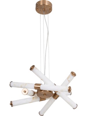 Avonni AV-1947-5E Eskitme Kaplama Modern Avize LED Metal H: 100 Cm, Ø: 60 cm