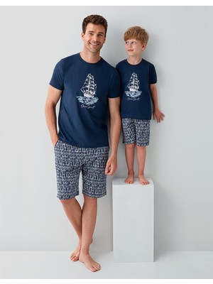 RolyPoly Anne Kız & Baba Oğul T-Shirt Şort - Ürünler Ayrı Ayrı Satılır, Kombin Için Ayrı Ayrı Sırayla Sepete EKLENMELIDIR-%100 Pamuk