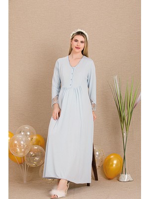 REN Kadın Hamile Lohusa Gecelik Sabahlık Takım