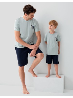 RolyPoly Erkek & Çocuk Şort Takımlar Ayrı Ayrı Satılır | %100 Pamuk Baba Oğul Yazlık Takım Kombin