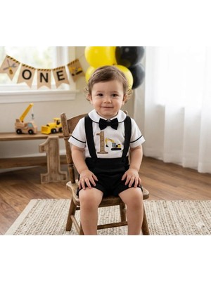 Udoras Tesktil Inşaat Konsept Şort Salopettakım