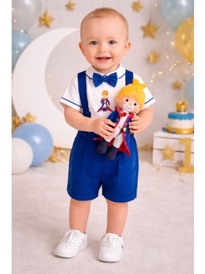 Udoras Tesktil Küçük Prens Şort Salopet Takım