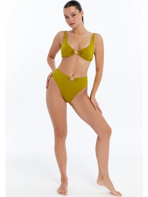 Lovely Things Crystal Balconette Bikini Üst Sütyen - Açık Yeşil