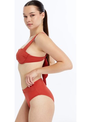 Lovely Things Greta Balconette Bikini Üst Sütyen - Gül Kurusu