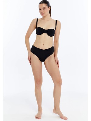 Lovely Things Charlotte Balconette Bikini Üst Sütyen - Siyah