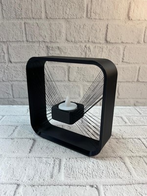 MK Beykoz Kare Askılı Mumluk Duvara Asılan Şık Dekoratif Mumluk 16×16 cm - KE002Q-795FU8