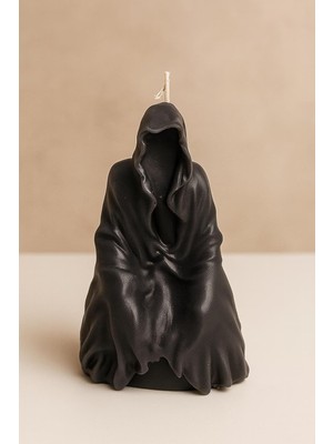 Hayalet Kral Mum Halloween Bayramı Korku Dekorasyonu Dark Obje Mum