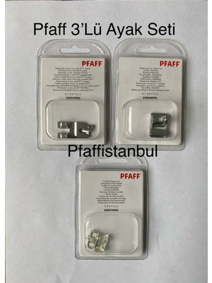 Pfaff 3'lü Ayak Seti