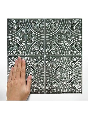 TIL4625FLT Sticktiles Gümüş Teneke Soyma ve Yapıştır