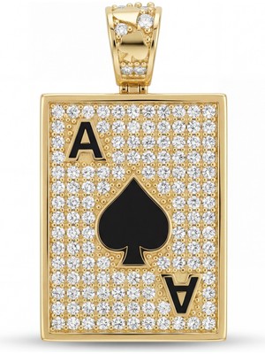 Winners Jewels Maça Ası Kolye Ucu