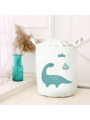 Çok Amaçlı Oyuncak Saklama Kutusu Kirli Çamaşır Piknik Sepeti Katlanır Düzenleyici Keçe Model 00023