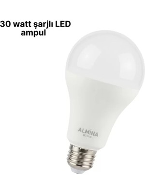 Nemere İthalat DL-2030 Şarjlı LED Ampul Nemere Ithalat
