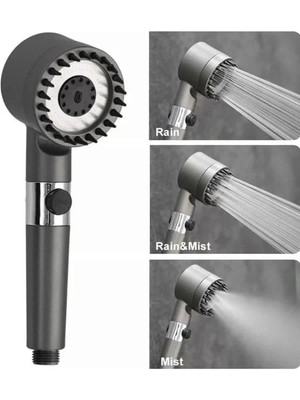Nemere İthalat Masaj Etkili Turbolu Çok Fonksiyonlu Filtreli Duş Başlığı Yeni Nesil Nemere Ithalat