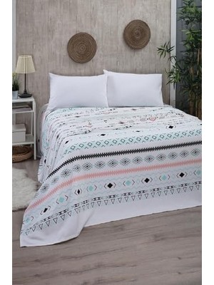 Çarşafı Lastikli Tek Kişilik Pike Yatak Örtüsü 170 x 230 Beyaz