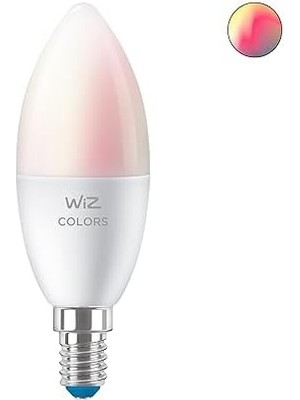 Wiz Wi-Fi 40W Renkli Akıllı Mum Tipi Ampul C37 E14