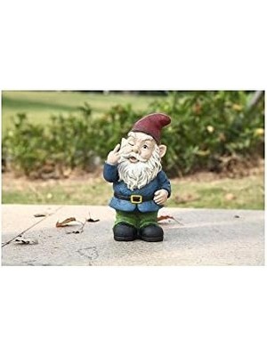 Hi- Ltd. Göz Kırpan Orta Parmak Cüppe, Mavi ve Yeşil