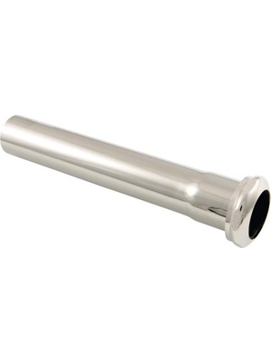 EVP1006 20 cm x 1-1/4 Inç O.d Kaymaz Eklem Pirinç Uzatma Borusu, Cilalı Nikel