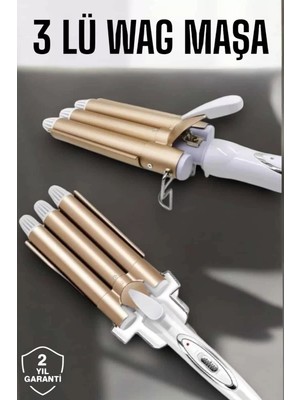 Nemere İthalat Wag Maşa Yüksek Isı Ayarlı Su Dalga Maşası Nemere Ithalat