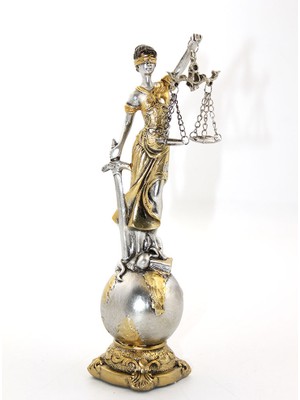 Ethab Ticaret Polyester Adalet Figürü