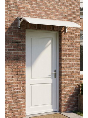 Liccia Metal Kapı Pencere Üstü Pratik Sundurma 20X54X92CM