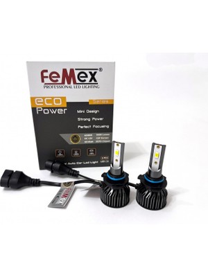 Femex Hyundai Bayon 2021- Sonrası Sis Far LED Ampul Eco Power Hb4 9006