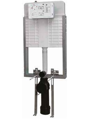 Japar Promicro 80MM Çift Kademeli Gömme Rezervuar+Kumanda Paneli