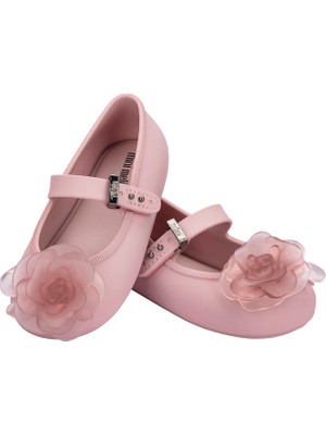 Melissa Soft Ballerina Cırtlı Ayakkabı - Pembe