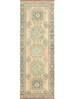Soho Antiq Alaz El Dokuma Uşak Yolluk 117X338 cm