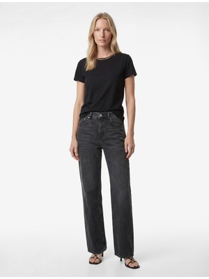 Koton Slim Fit Kısa Kollu Bisiklet Yaka Pamuklu Tişört