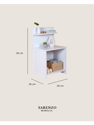 Nova Komodin (Beyaz)