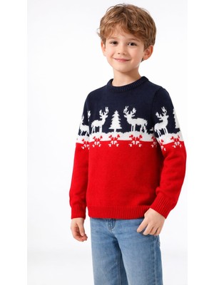 Alexandergardi Bisikletı Yaka Çocuk Kazak