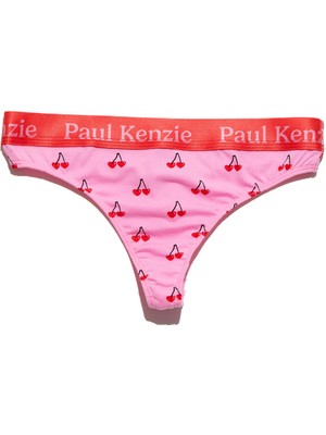 Paul Kenzie Valentine Collection - Kadın String Külot - Cherries On Top
