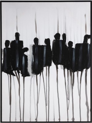 Mudo Home HUMANITY ÇERÇEVELİ YAĞLIBOYA TABLO 90X120CM