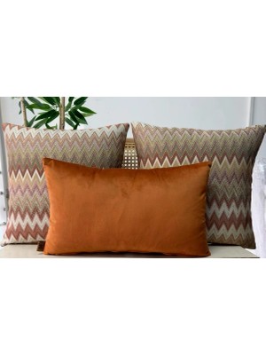 Elanora Home Dekoratif Kırlent Kılıfı,yüksek Kaliteli Dokuma Kumaş,,3’lü Set