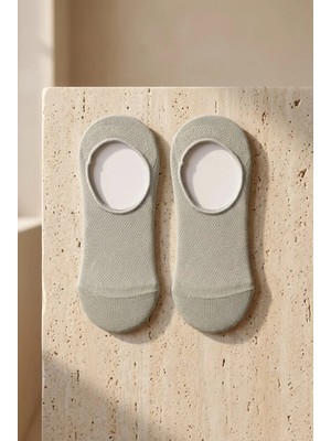 Katia & Bony Kadın Basic Renkli Görünmez Babet Çorap Yeşil