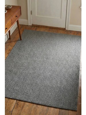 Has 1950 Sagor 199901 Gri - Minimalist Dekorasyonlara Uyumlu Halı