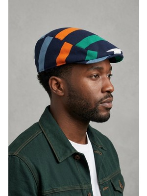 Bay Şapkacı Erkek Çizgili Kasket Şapka | Retro Newsboy Cap - BAYŞAPKACI-8281