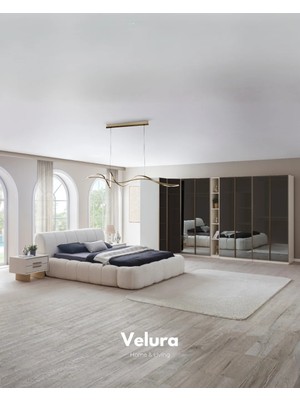 Velura Home & Living Valore 8 Kapaklı (Köşe) Yatak Odası Takımı - Full Cam Kapaklı