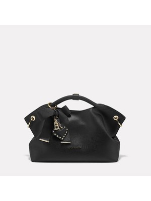 Black Ribbon Tina Maxi Aksesuar Detaylı El Çantası Siyah