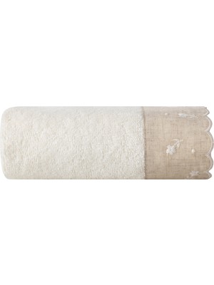 Mudo Home JULIET KREM EL HAVLUSU 30X50 CM