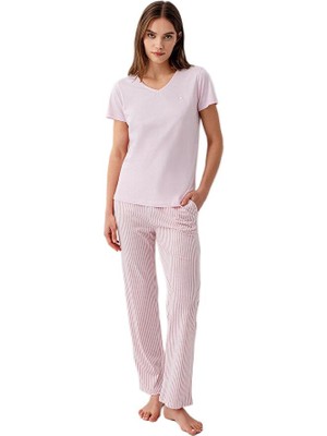 Pierre Cardin Kadın Kısa Kol Pijama Takım 9202-S