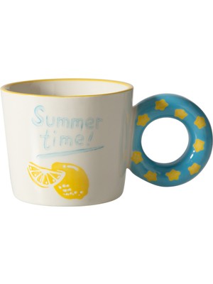 Mudo Home LISMORE KUPA MAVİ 16 CM