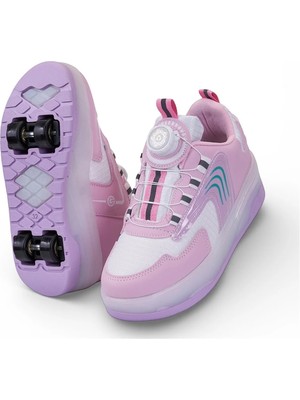Tuğba Ortopedi 001 Çocuk Işıklı Tekerlekli Sneaker