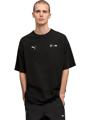 Puma Bmw M3 T7 Erkek Siyah Günlük Stil T-Shirt 63487401